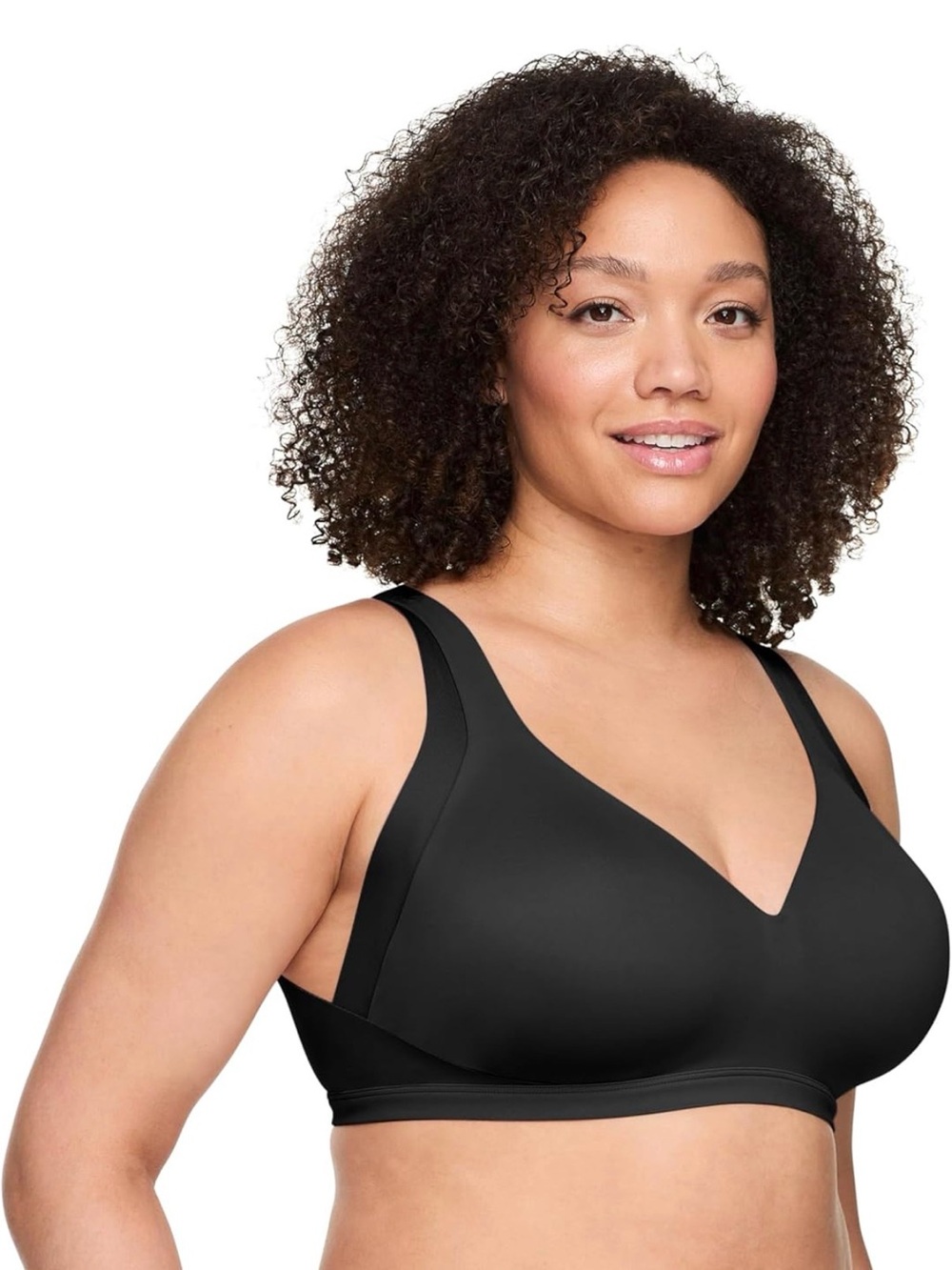 NWT! Warners No Side Effects Comfort Wireless Lightly Lined T-Shirt Bra - Small